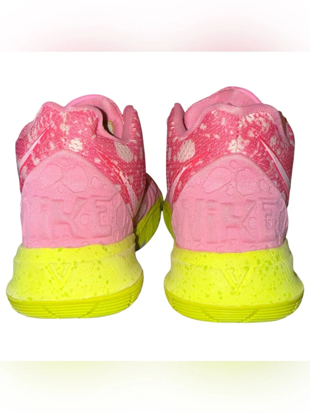 Nike Kyrie 5 Patrick Star SpongeBob Pink Basketball Shoes CJ6950‑600 Womens 5.5